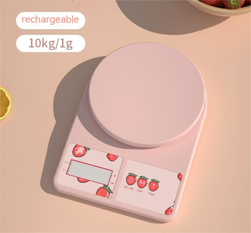 Balance de Cuisine Précise – Design Mignon & Haute Sensibilité