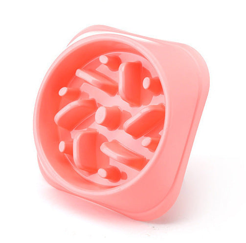 Bol Anti-Glouton pour Chien – Gamelle Lente en Plastique Écologique